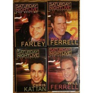 Bundle of 4 DVD Set: The Best of Saturday Night Live Lot of 4 DVD Chris Farley